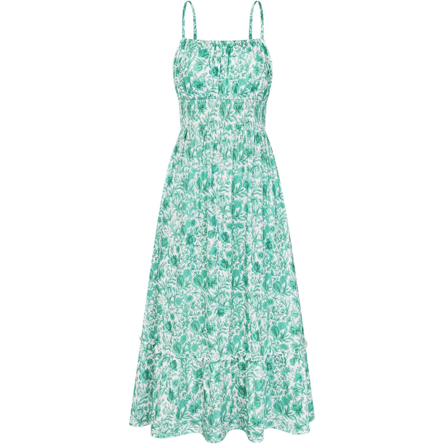 Casual Summer Vacation Maxi Dress With Pockets