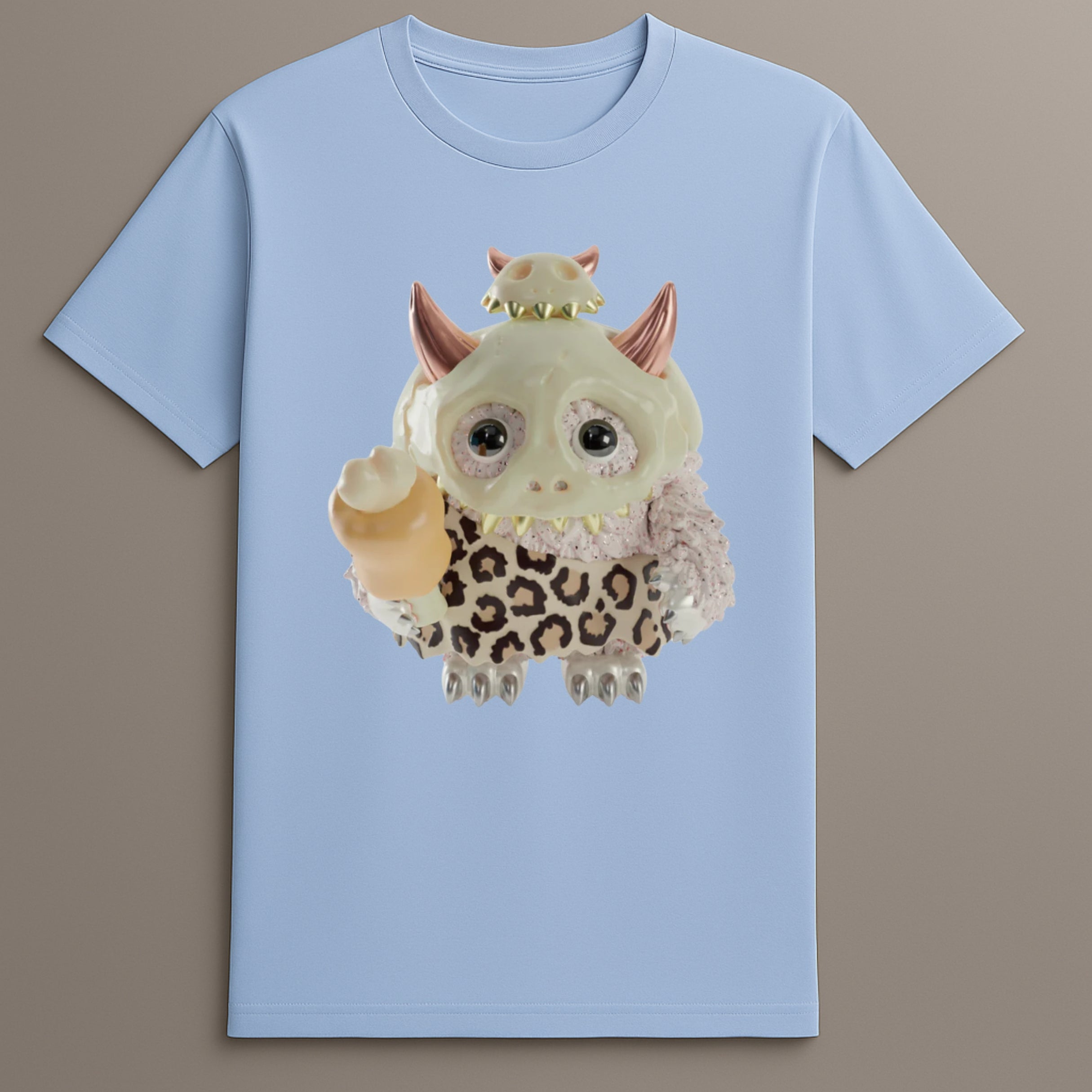 Leopard print creature