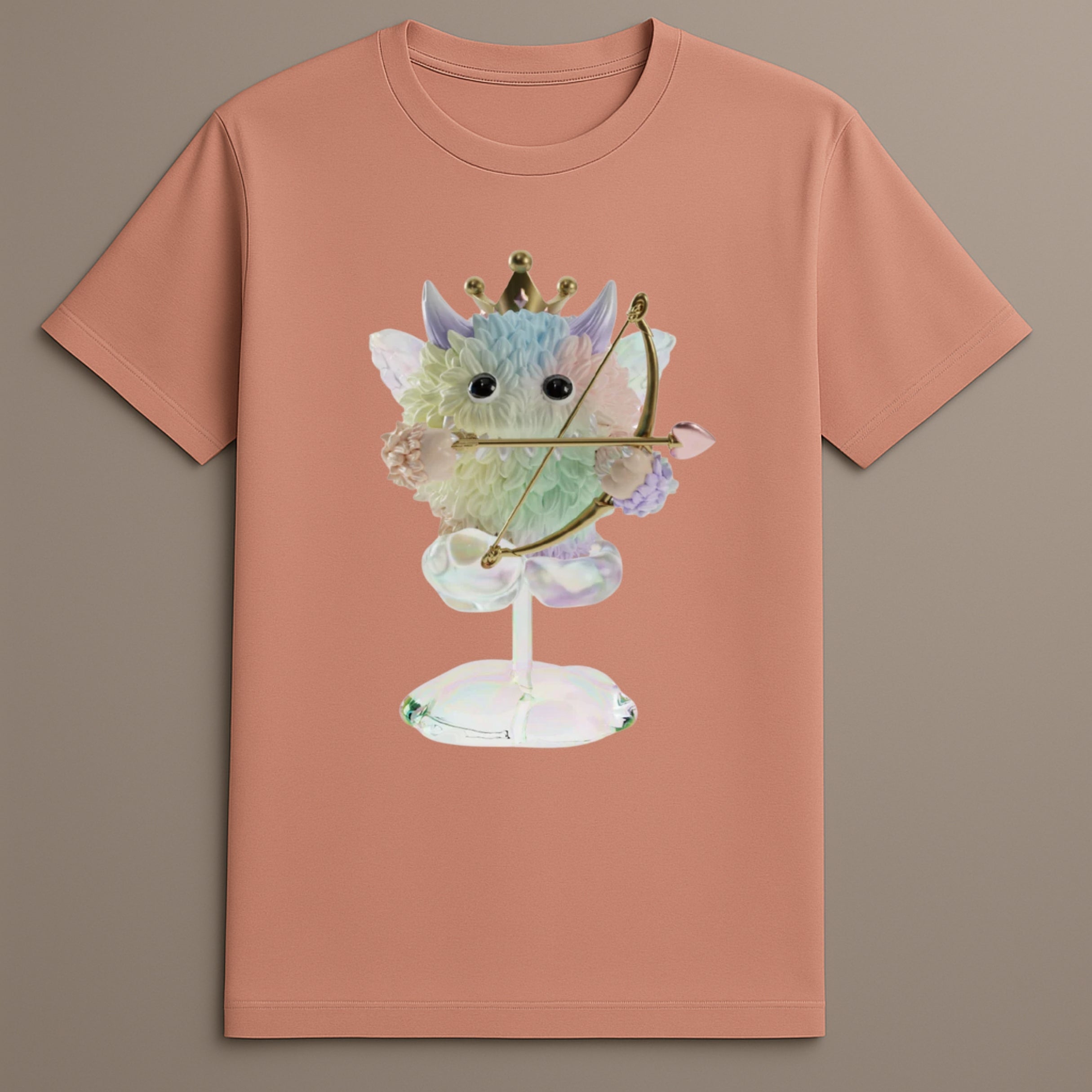 Crowned monster with bow