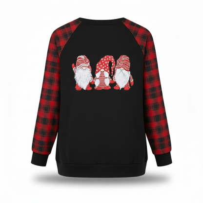 Gnomes Santa Ugly Christmas Sweater For Women