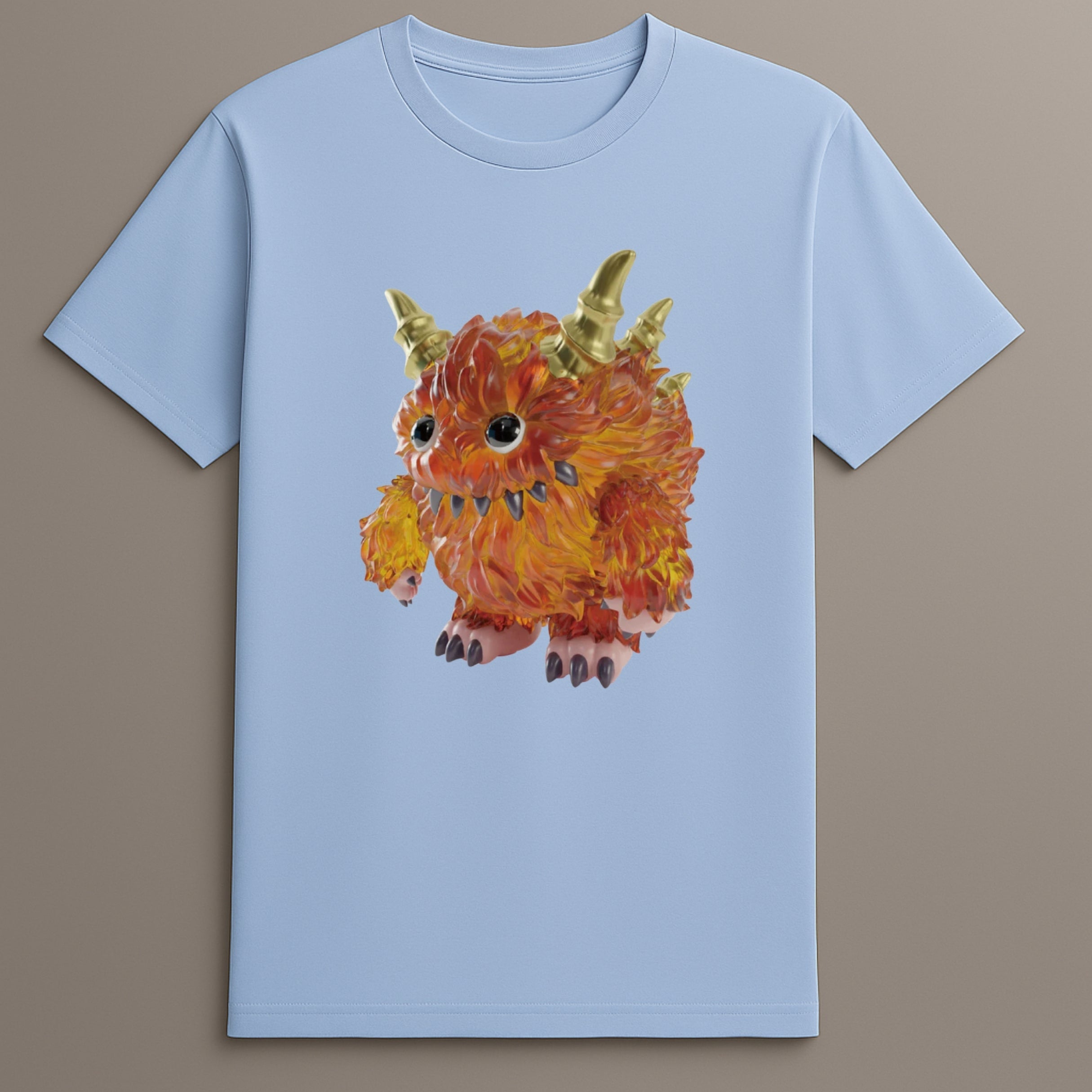 Blazing monster design