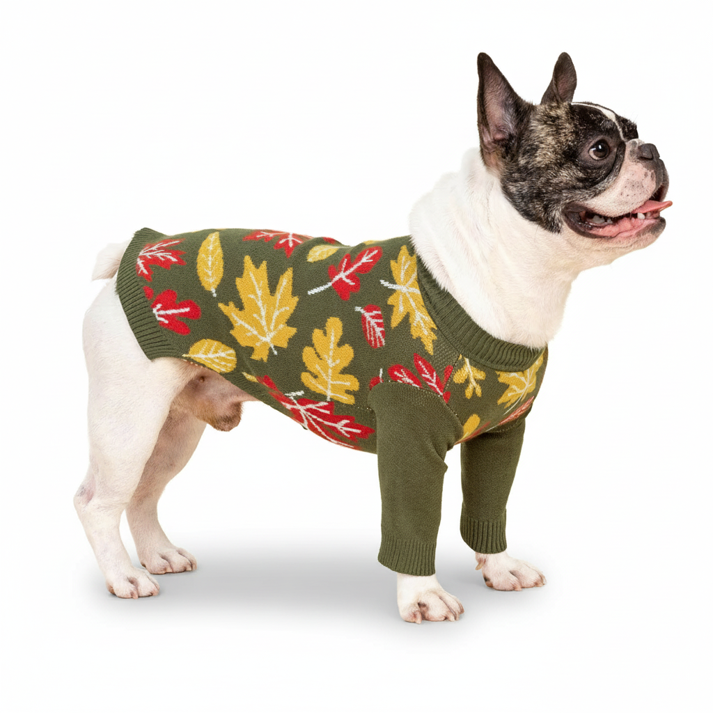 Valentines Dog Sweater Warm Winter Outfit
