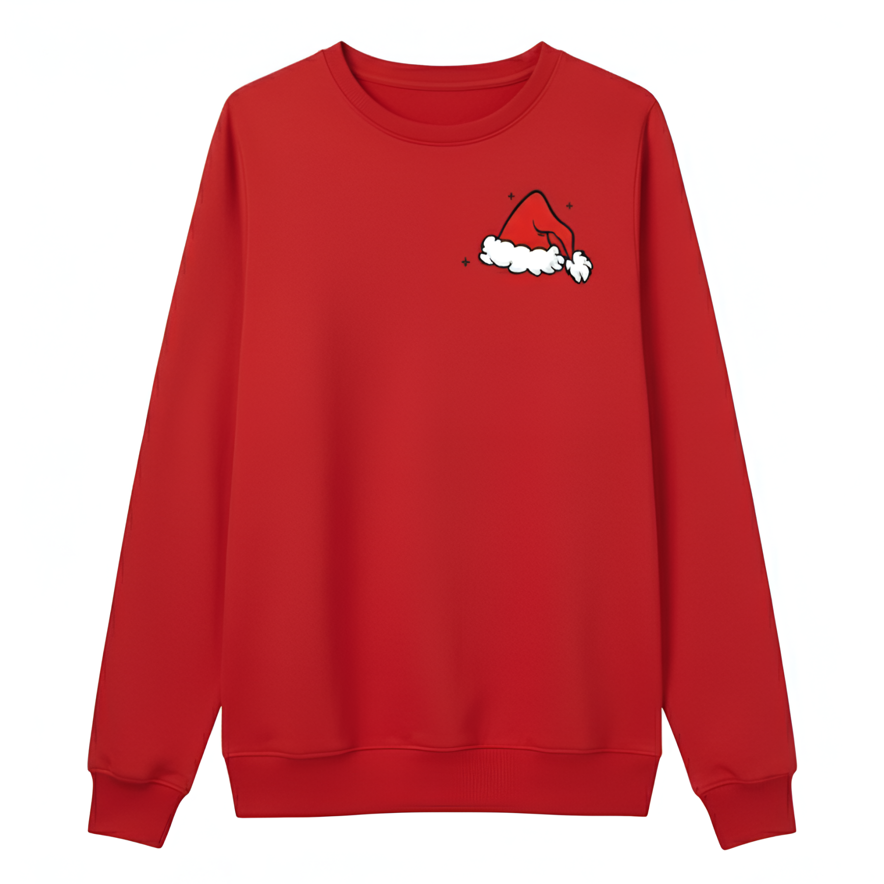 Long Sleeve Graphic Ugly Christmas Sweater For Women