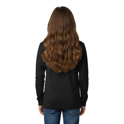 Ho Ho Hoop Printed Ugly Christmas Sweater for Boys and Girls