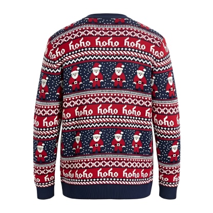 Ugly Christmas Sweater For Men With Rudolph Reindeer Design