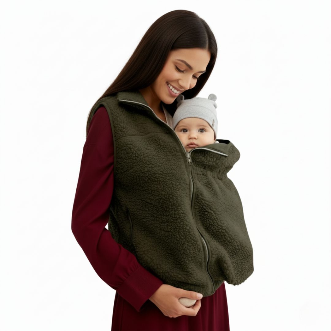 MAMA Babywearing Fleece Jacket And Vest
