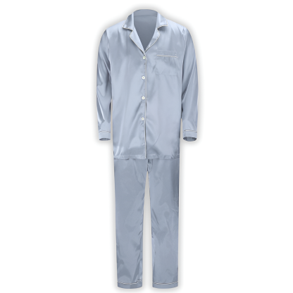Matching Plain Family Pajama Set