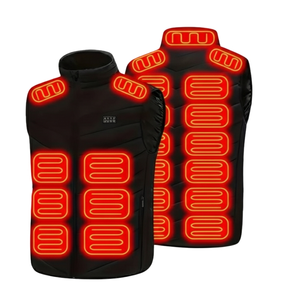 Multi Zone Heated Thermal Vest For Men