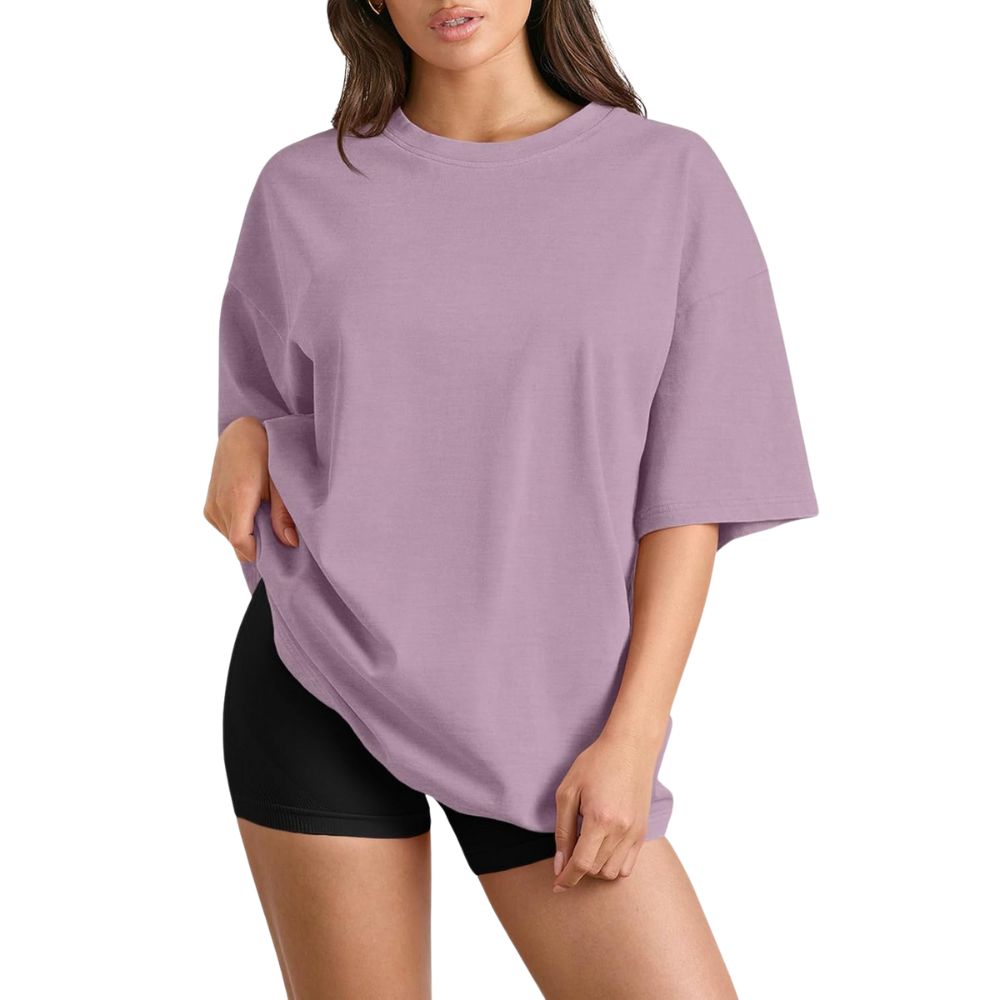 Women's Oversized Summer T Shirts Casual Tops Short Sleeves