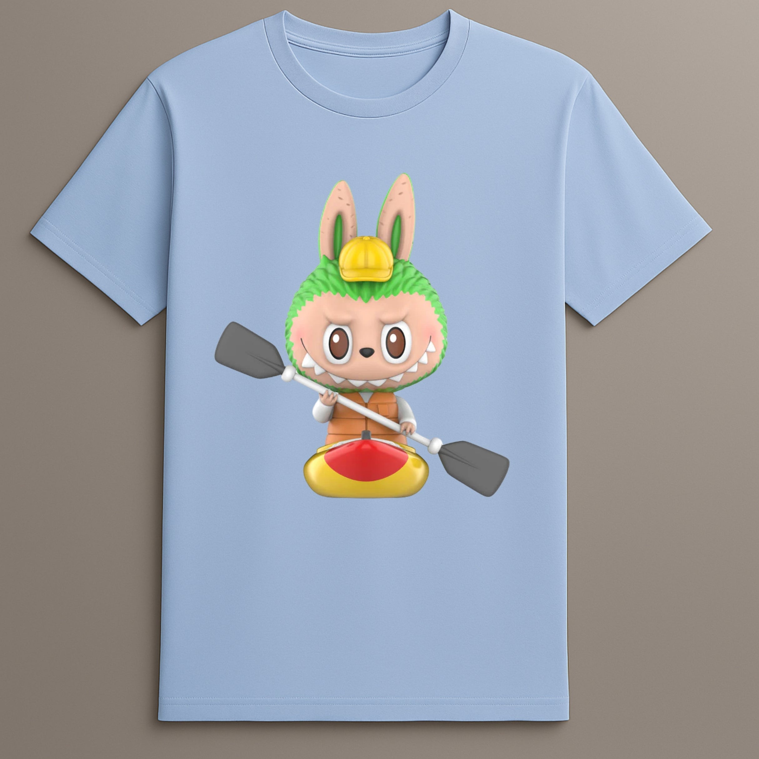 Cute Labubu monster character tee