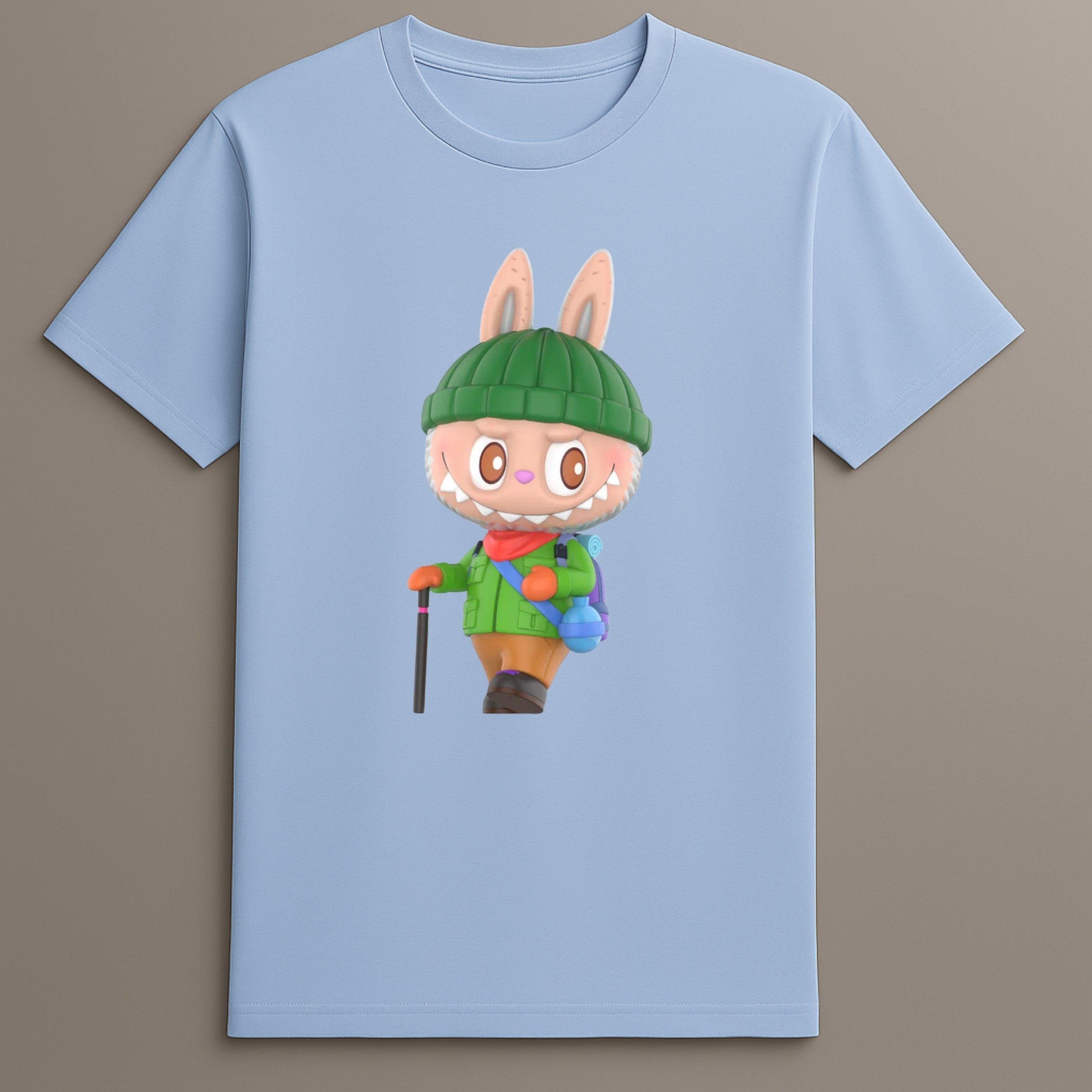 Cute Labubu outdoor adventure tees