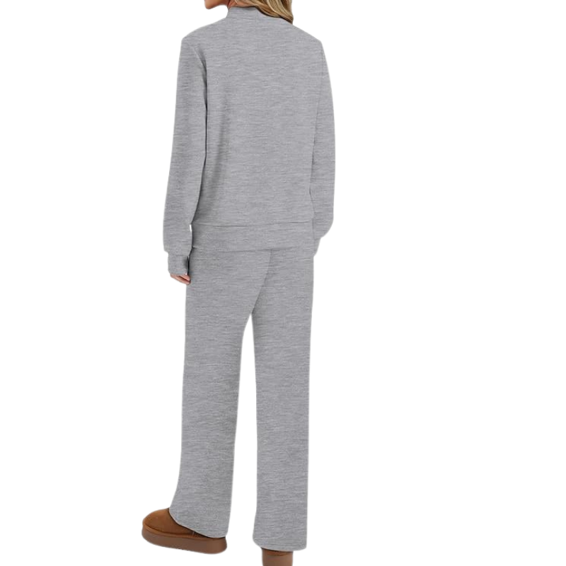 Two Piece Sets For Women Mock Neck Matching Sets Loungewear Fall Clothes