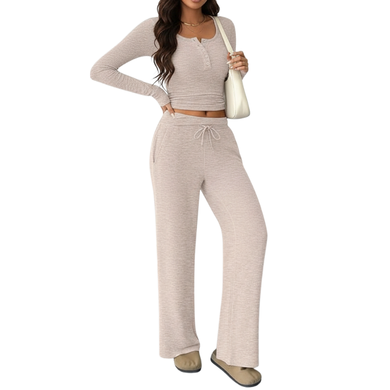 Womens 2 Piece Matching Lounge Sets Fall Fashion Outfits 