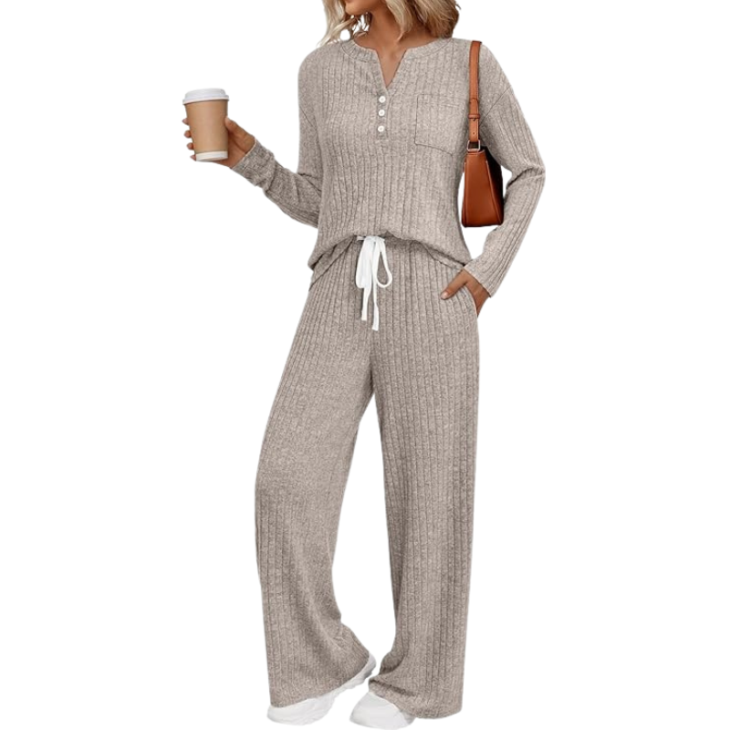 Womens 2 Piece Lounge Sets Matching Airport Travel Outfits