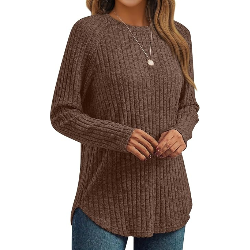 Womens Long Sleeve Shirts Fall Fashion Tops 