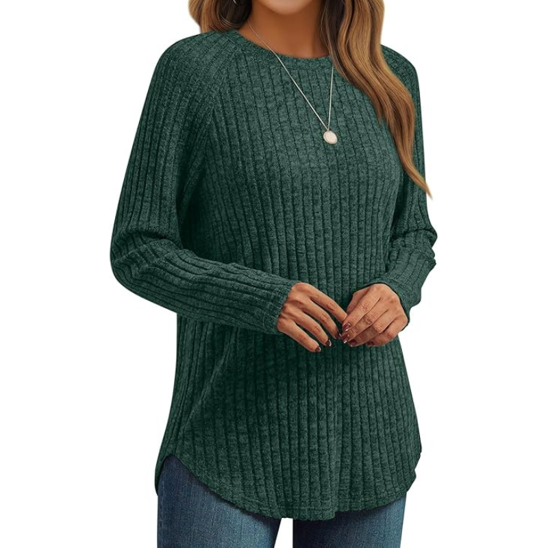 Womens Long Sleeve Shirts Fall Fashion Tops 
