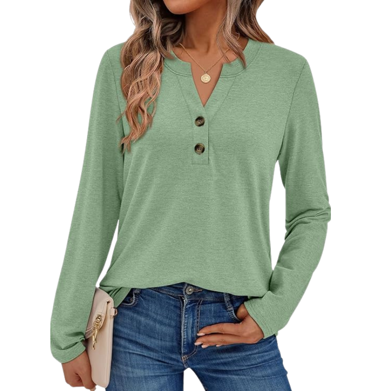 Womens Long Sleeve Shirts Fall Fashion Dressy Casual Tops 