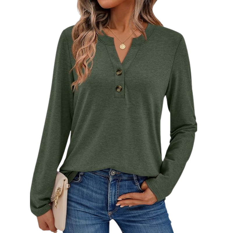 Womens Long Sleeve Shirts Fall Fashion Dressy Casual Tops 