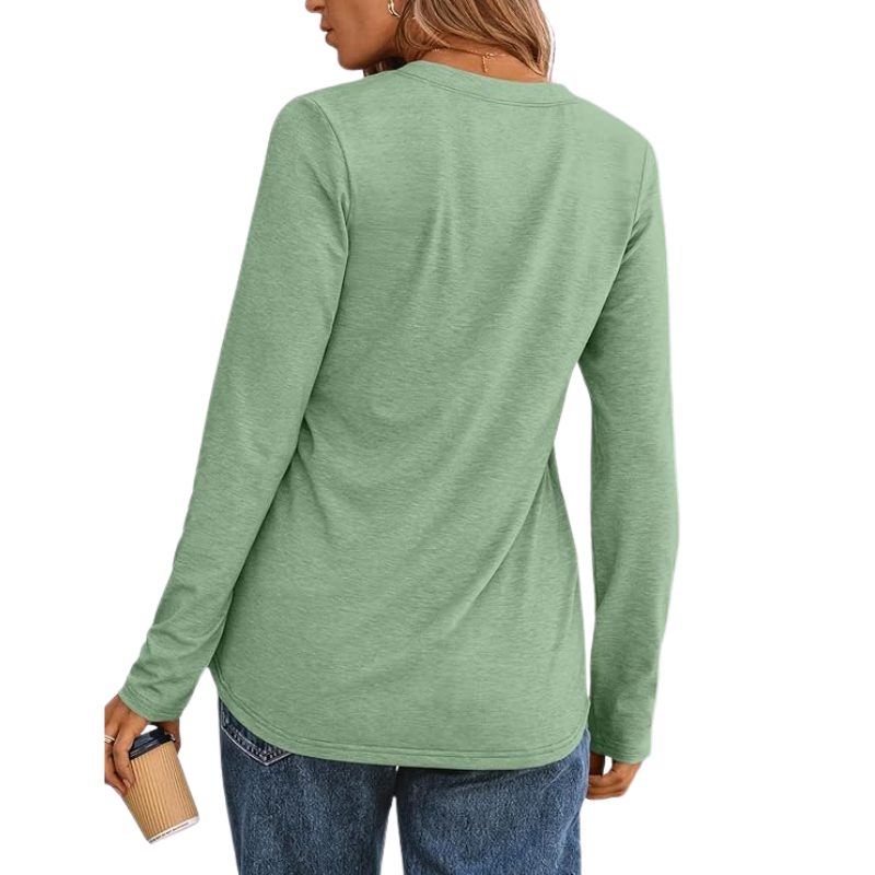 Womens Long Sleeve Shirts Fall Fashion Dressy Casual Tops 