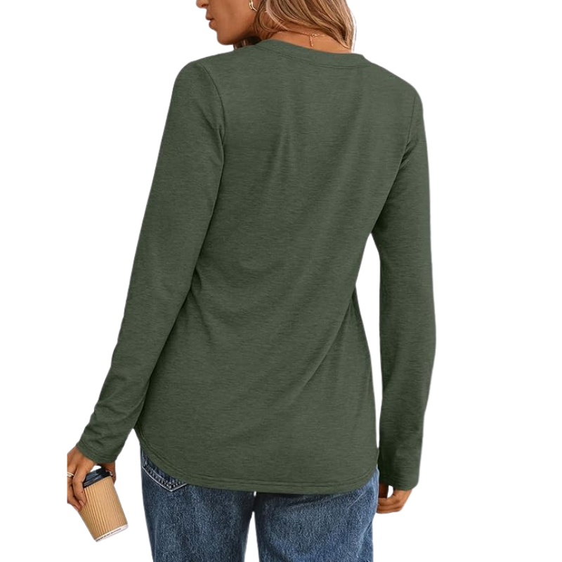 Womens Long Sleeve Shirts Fall Fashion Dressy Casual Tops 