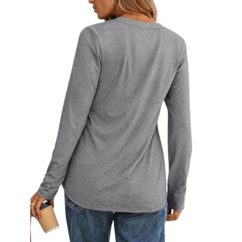Womens Long Sleeve Shirts Fall Fashion Dressy Casual Tops 