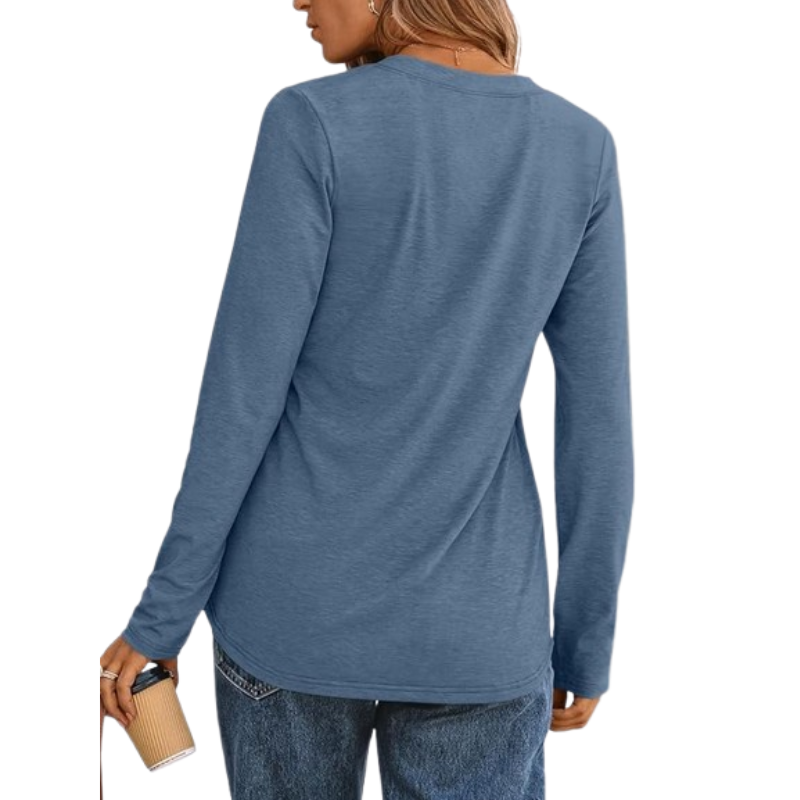 Womens Long Sleeve Shirts Fall Fashion Dressy Casual Tops 