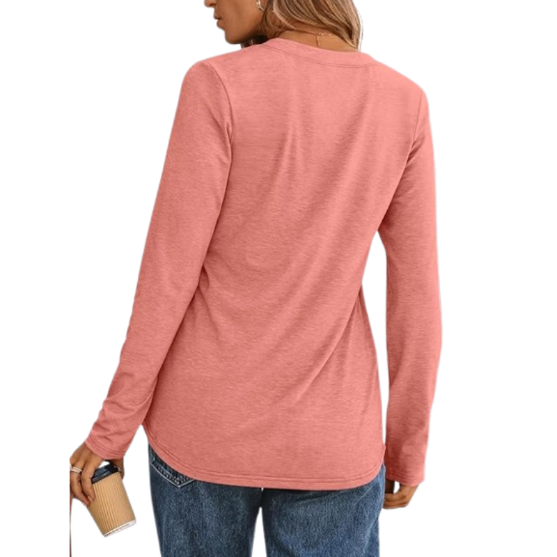 Womens Long Sleeve Shirts Fall Fashion Dressy Casual Tops 