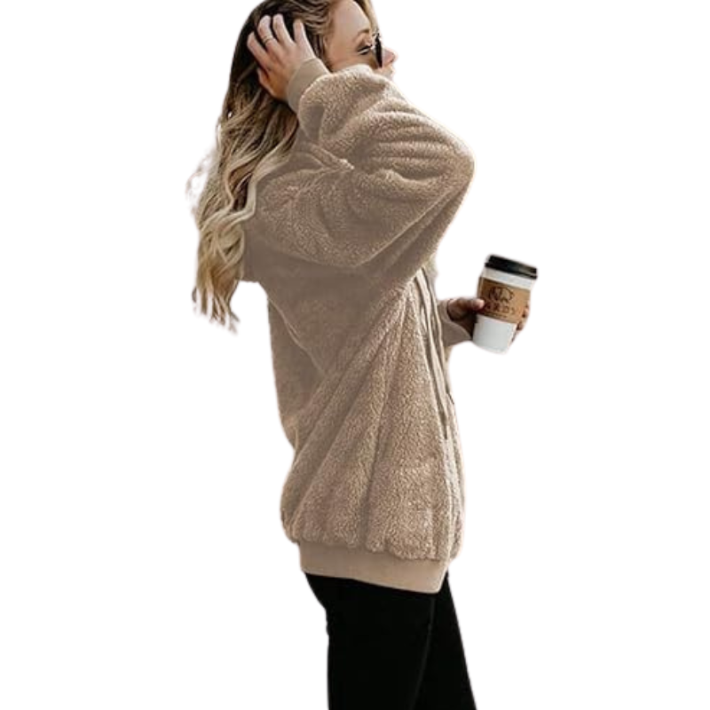 Century Star Womens Fuzzy Hoodies Pullover Sport Hoodie 