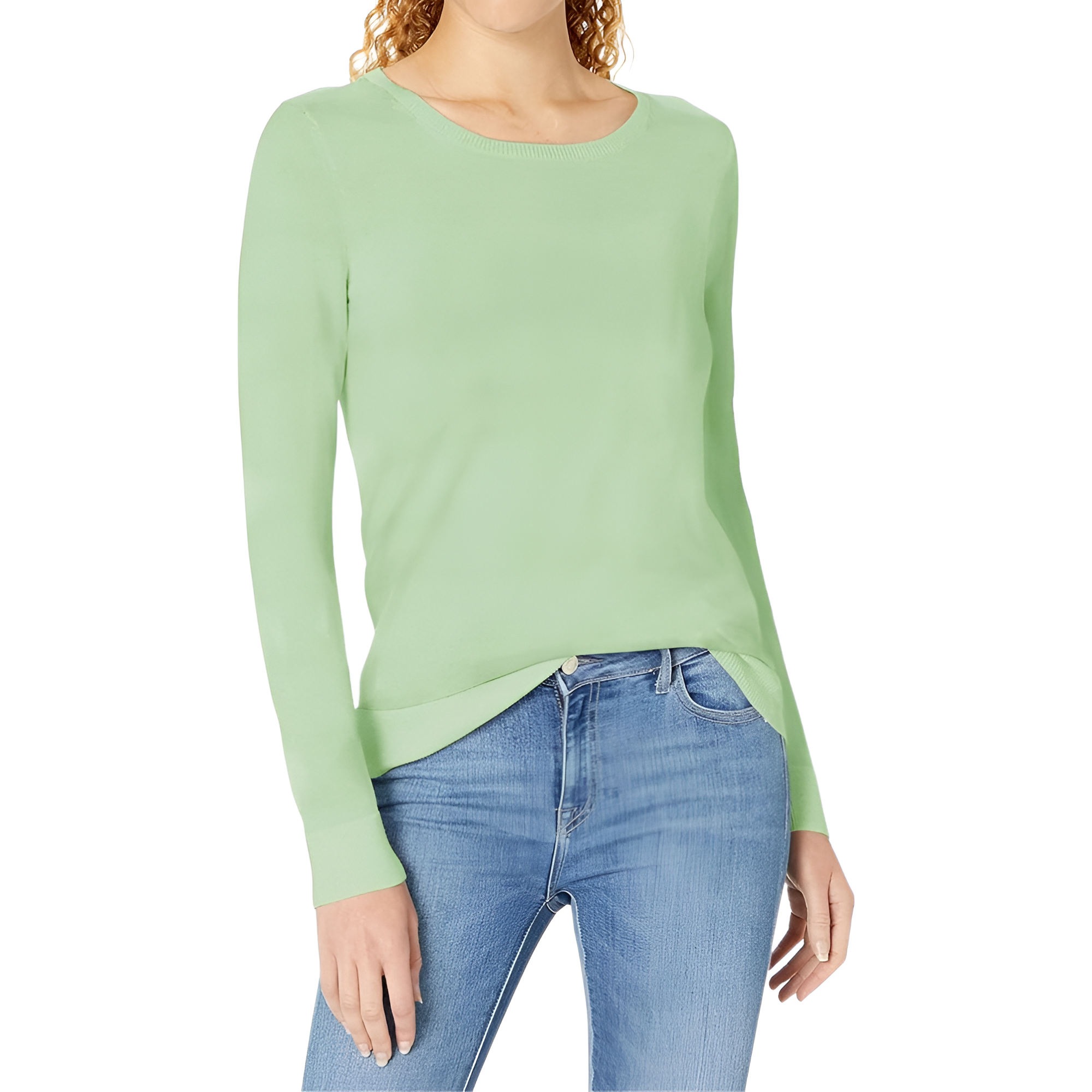 Long Sleeve Lightweight Pullover Sweater