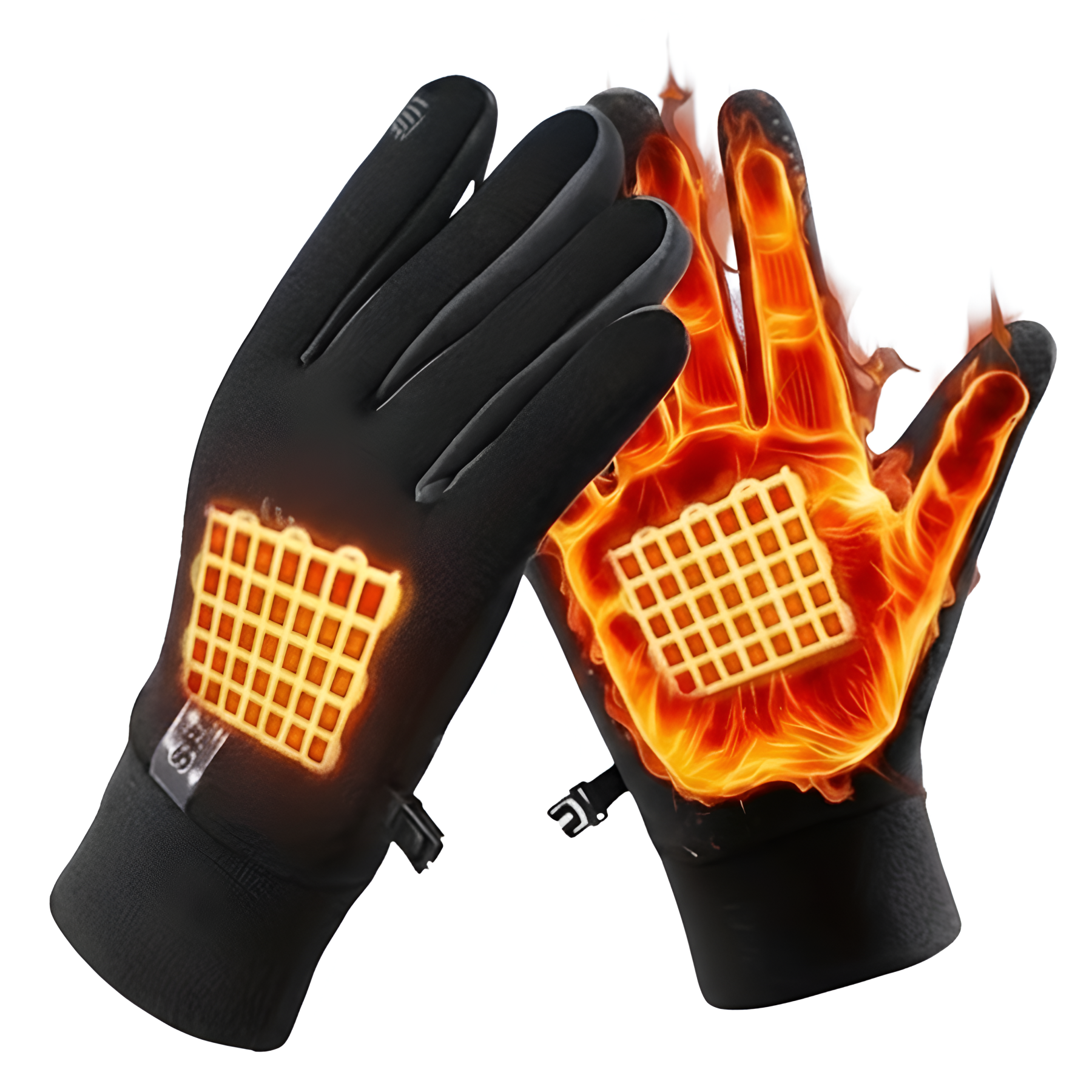 USB Powered Thermal Heated Gloves With Adjustable Temperature Settings