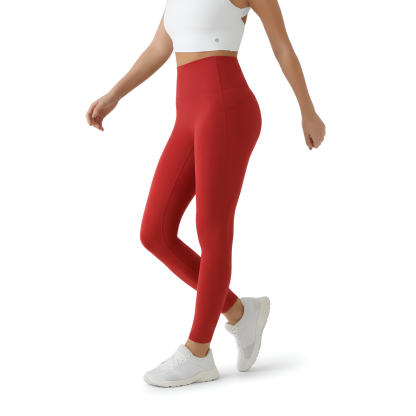 Compression Leggings For Women With Pockets And High Rise Fit