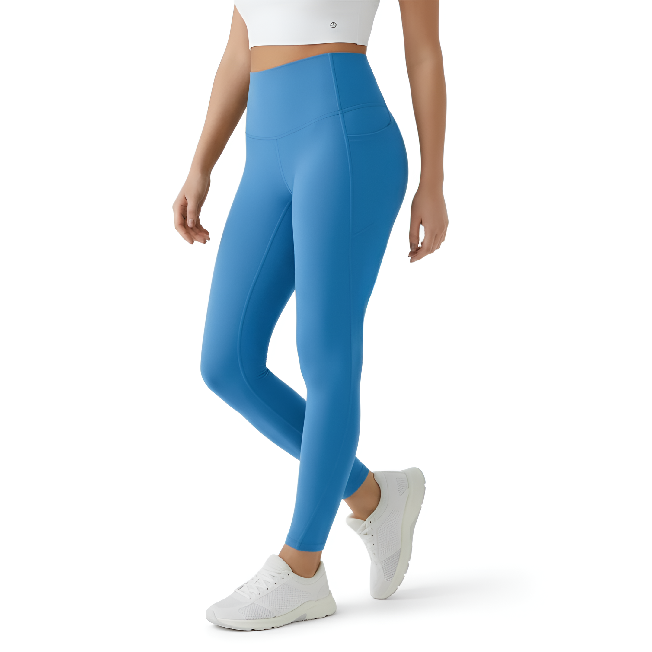 Compression Leggings For Women With Pockets And High Rise Fit