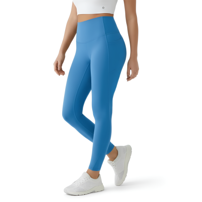 Compression Leggings For Women With Pockets And High Rise Fit