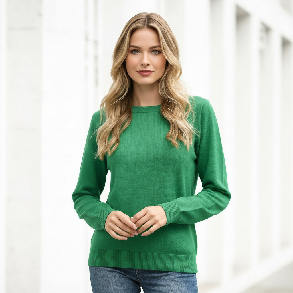 Loose Dressy Casual Long Sleeve Pullover Top