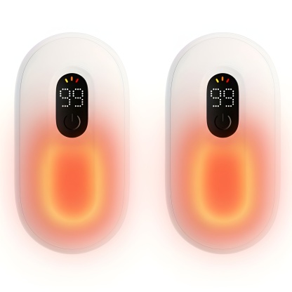 Rechargeable Magnetic Electric Warmers With Digital Display