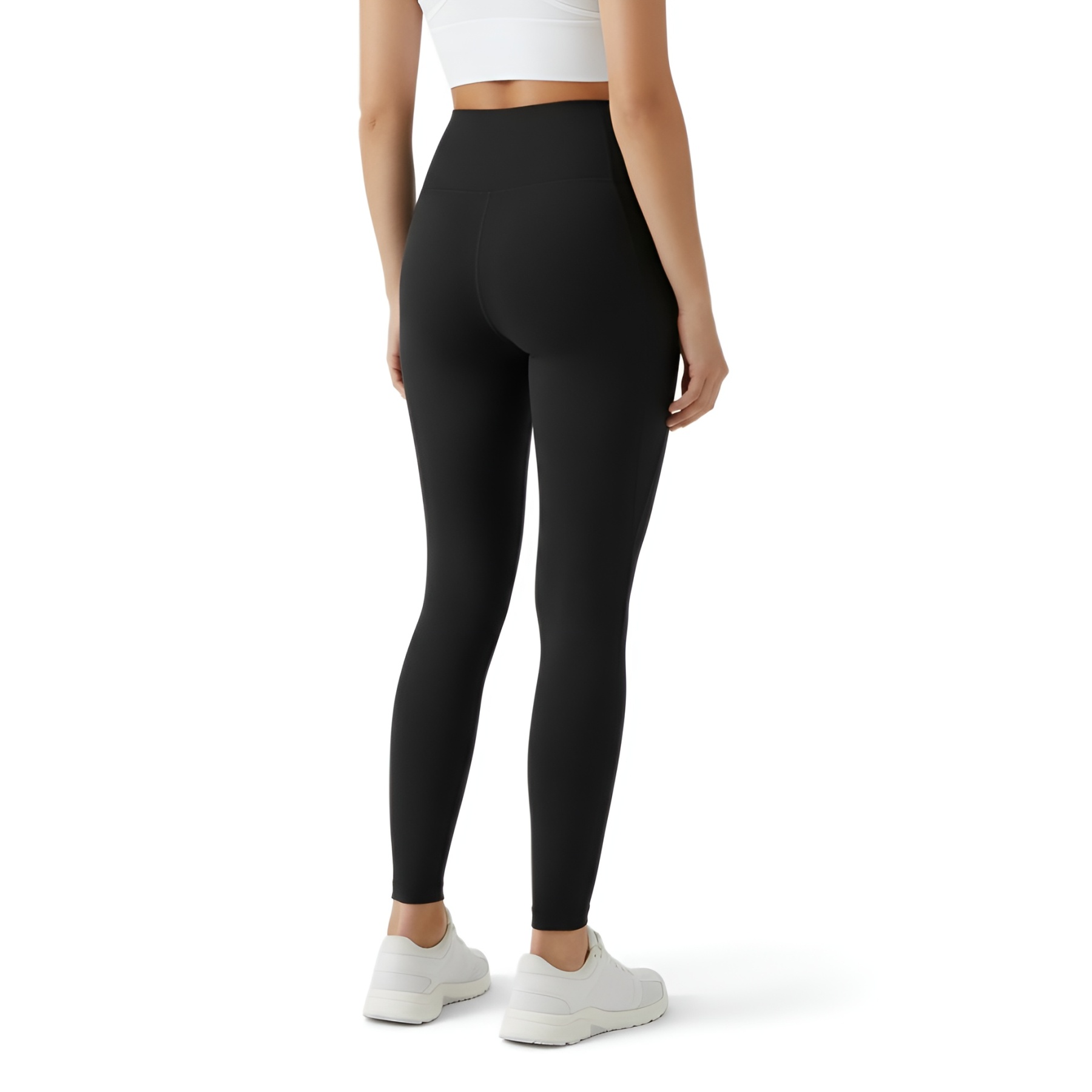 Compression Leggings For Women With Pockets And High Rise Fit