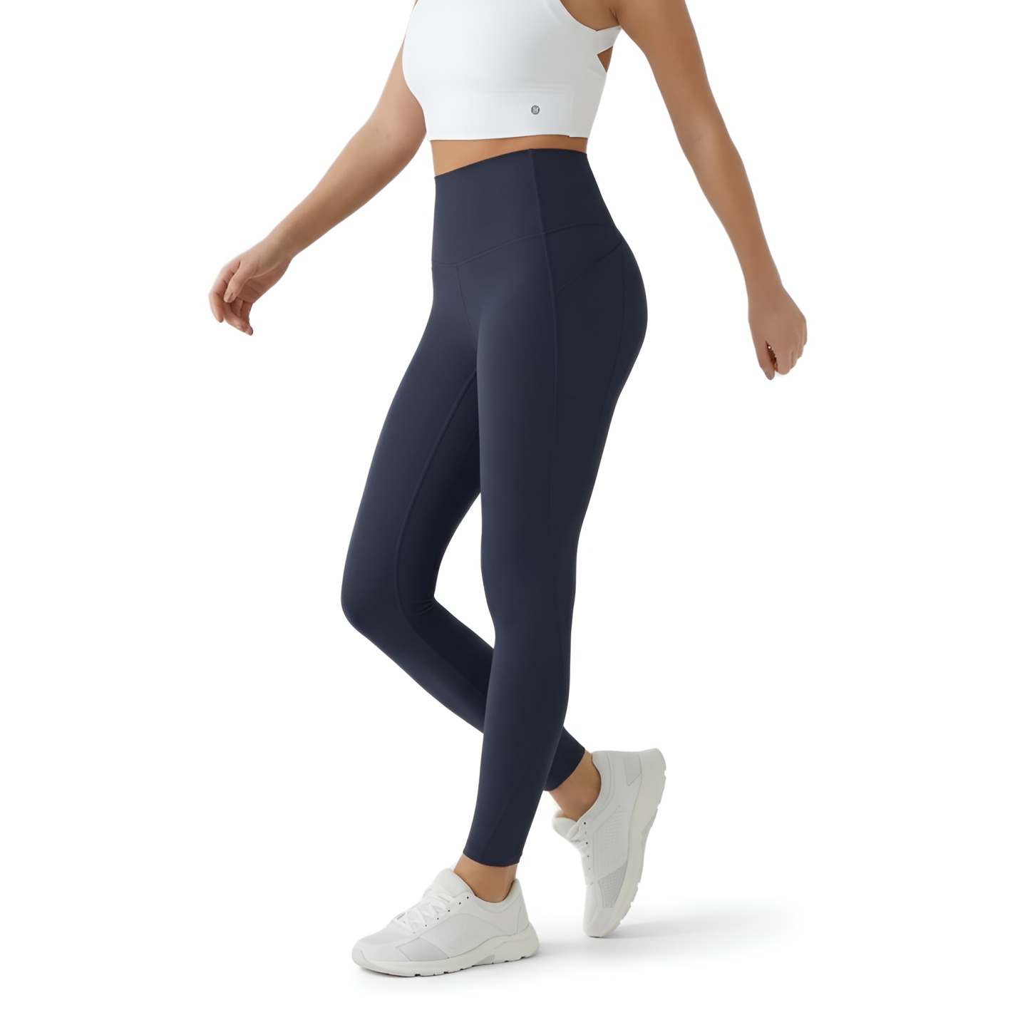 Compression Leggings For Women With Pockets And High Rise Fit