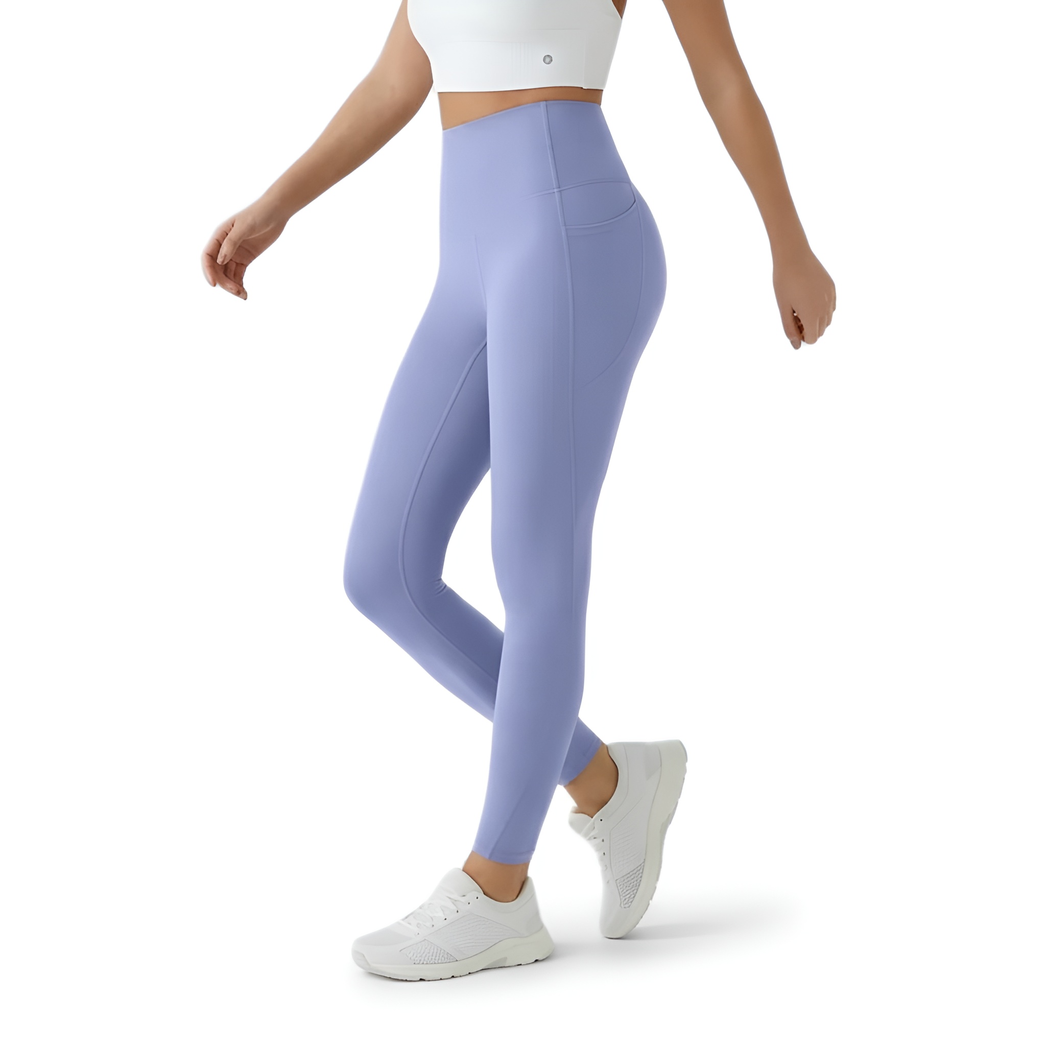 Compression Leggings For Women With Pockets And High Rise Fit