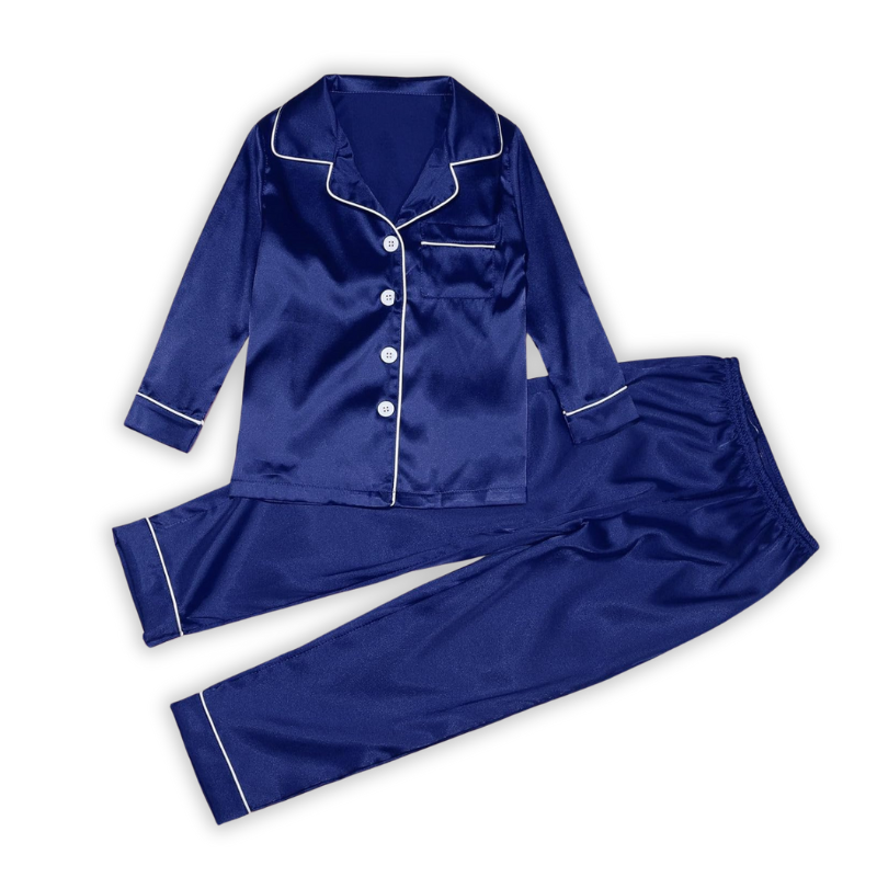 Soft Loose Matching Family Pajama Set