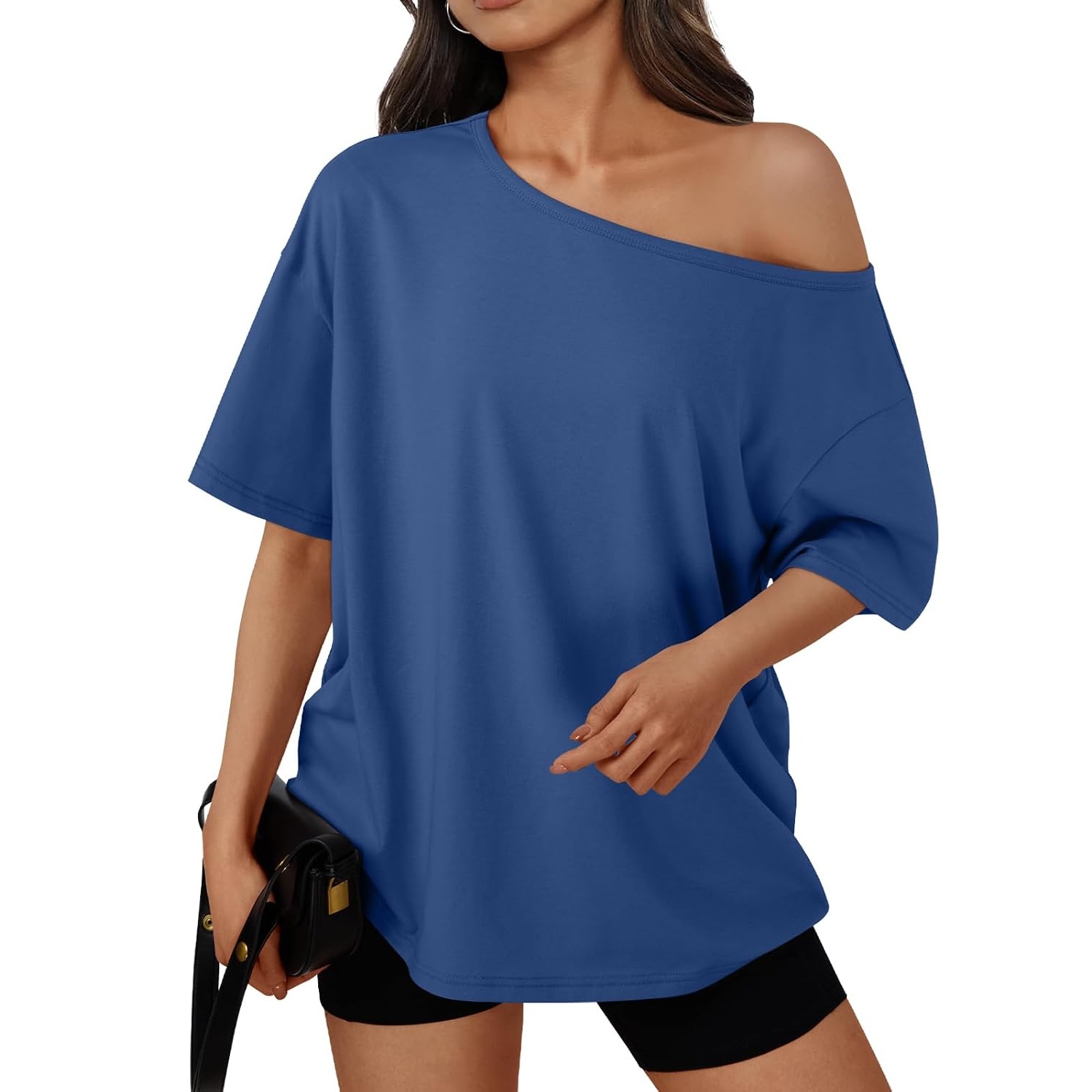 Oversized Loose Fit Summer T Shirts For Women