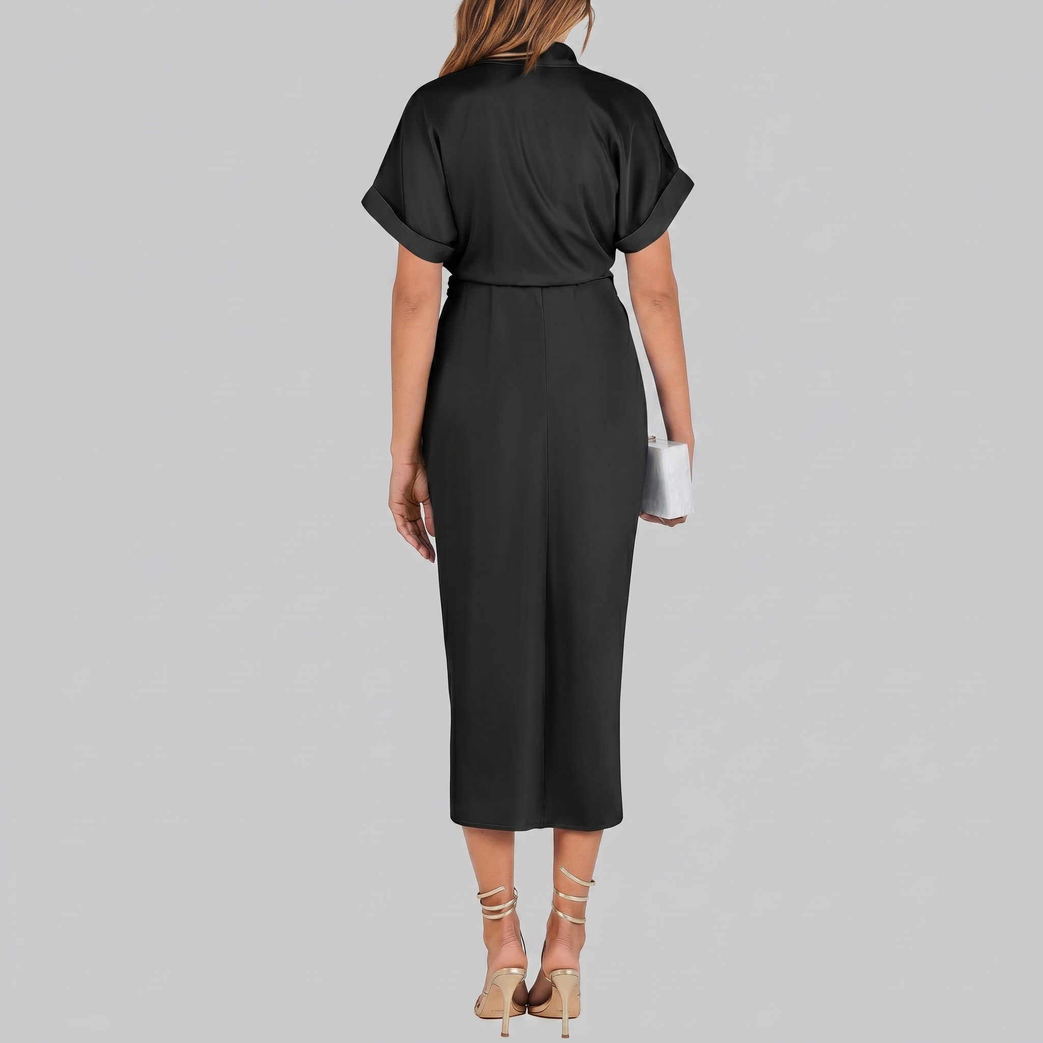 Casual Button Quilted Drawstring Long Sleeve For Women