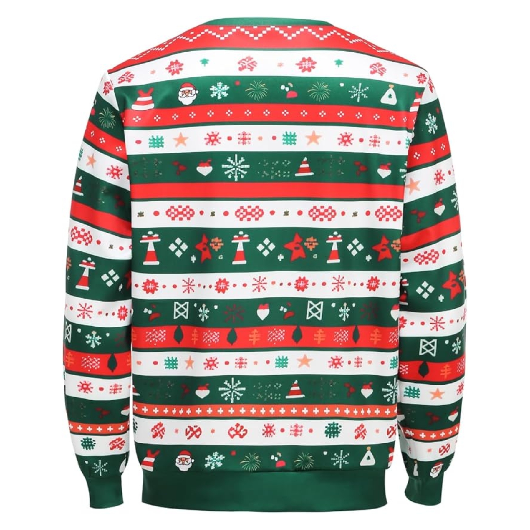 Funny 3D Print Christmas Ugly Sweater For Men And Women