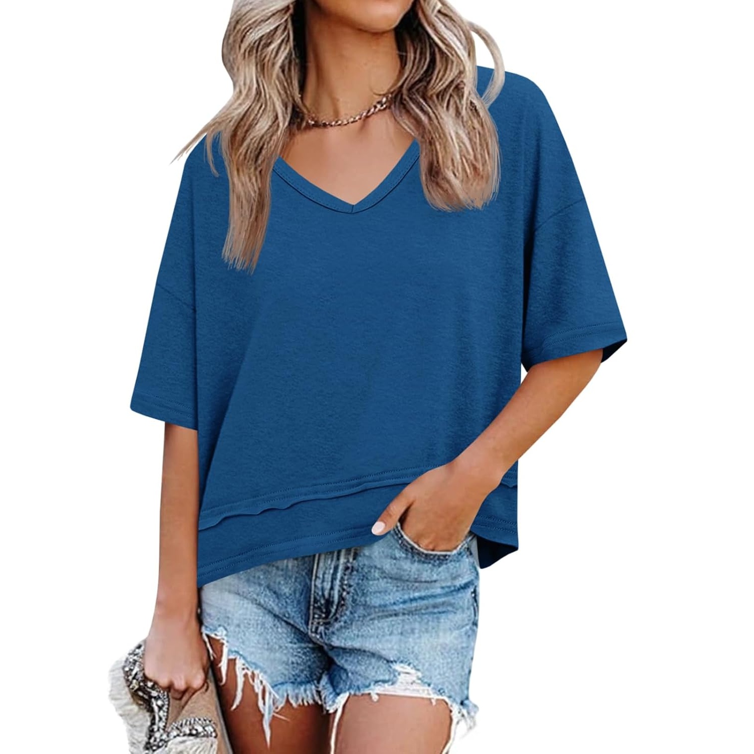 Casual Short Sleeve Tops For Women