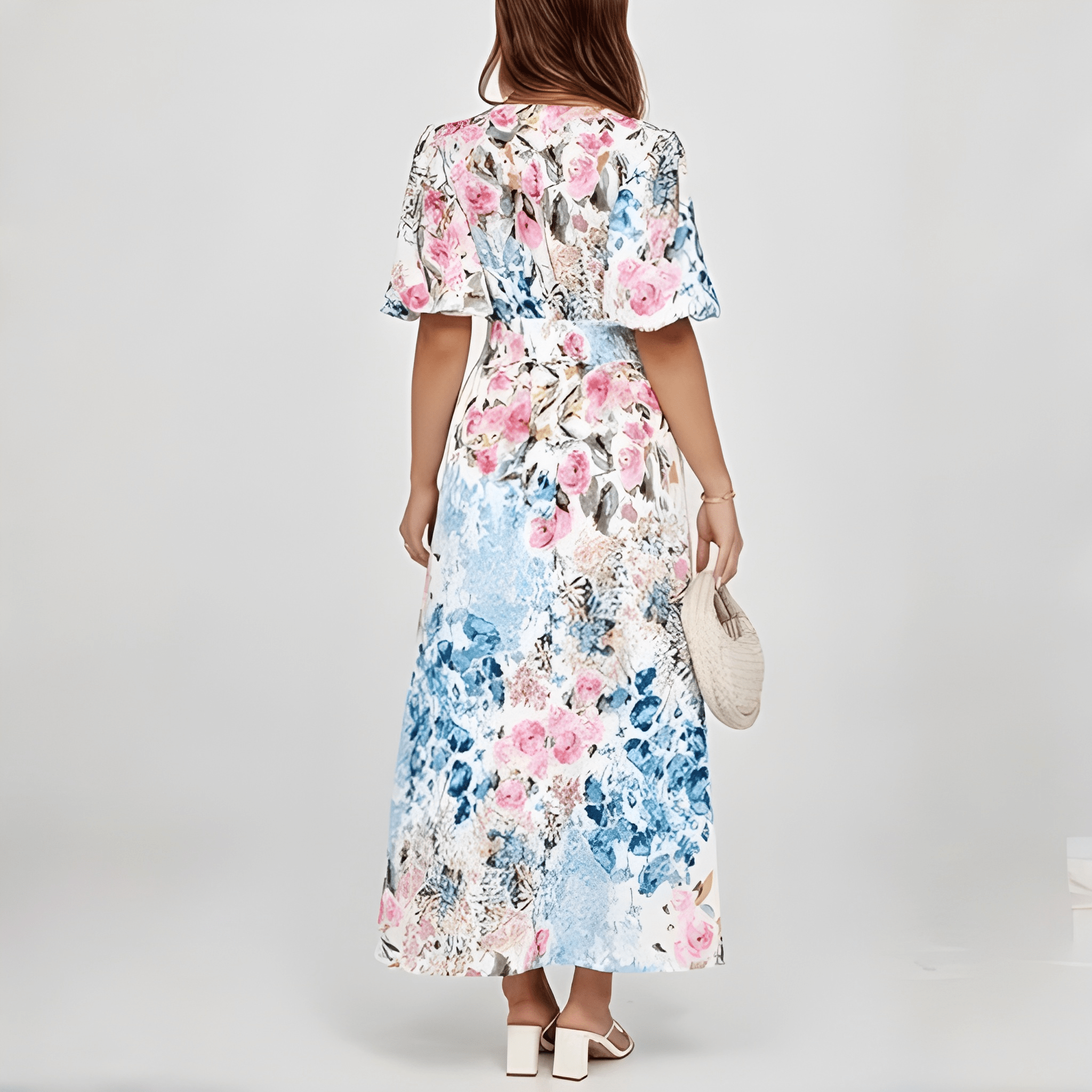 Summer And Spring Floral Maxi Dress 2026 For Women