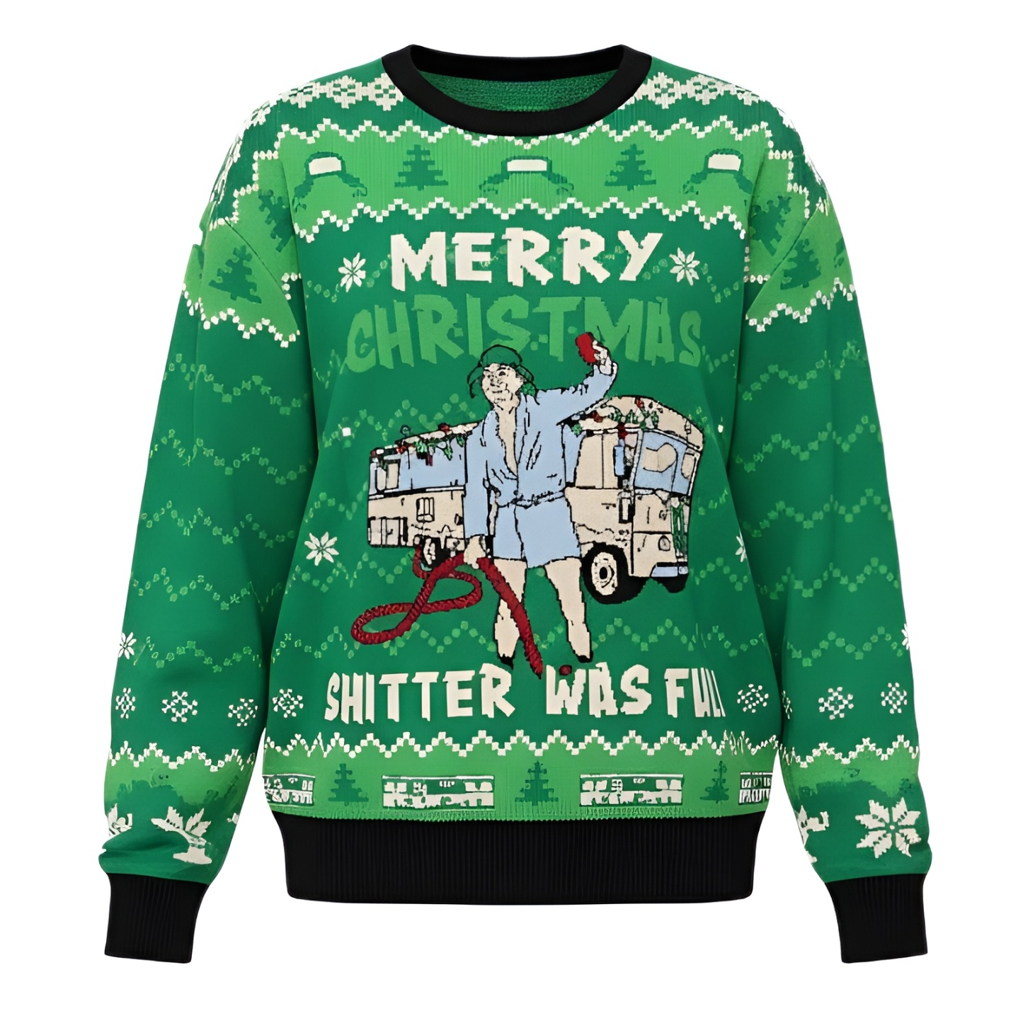 Classic Holiday Unisex Graphic Ugly Sweater