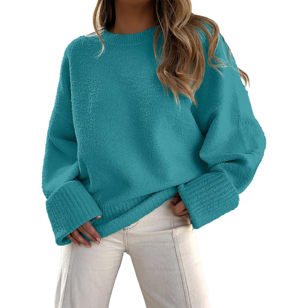 Women Oversized Chunky Pullover Sweater