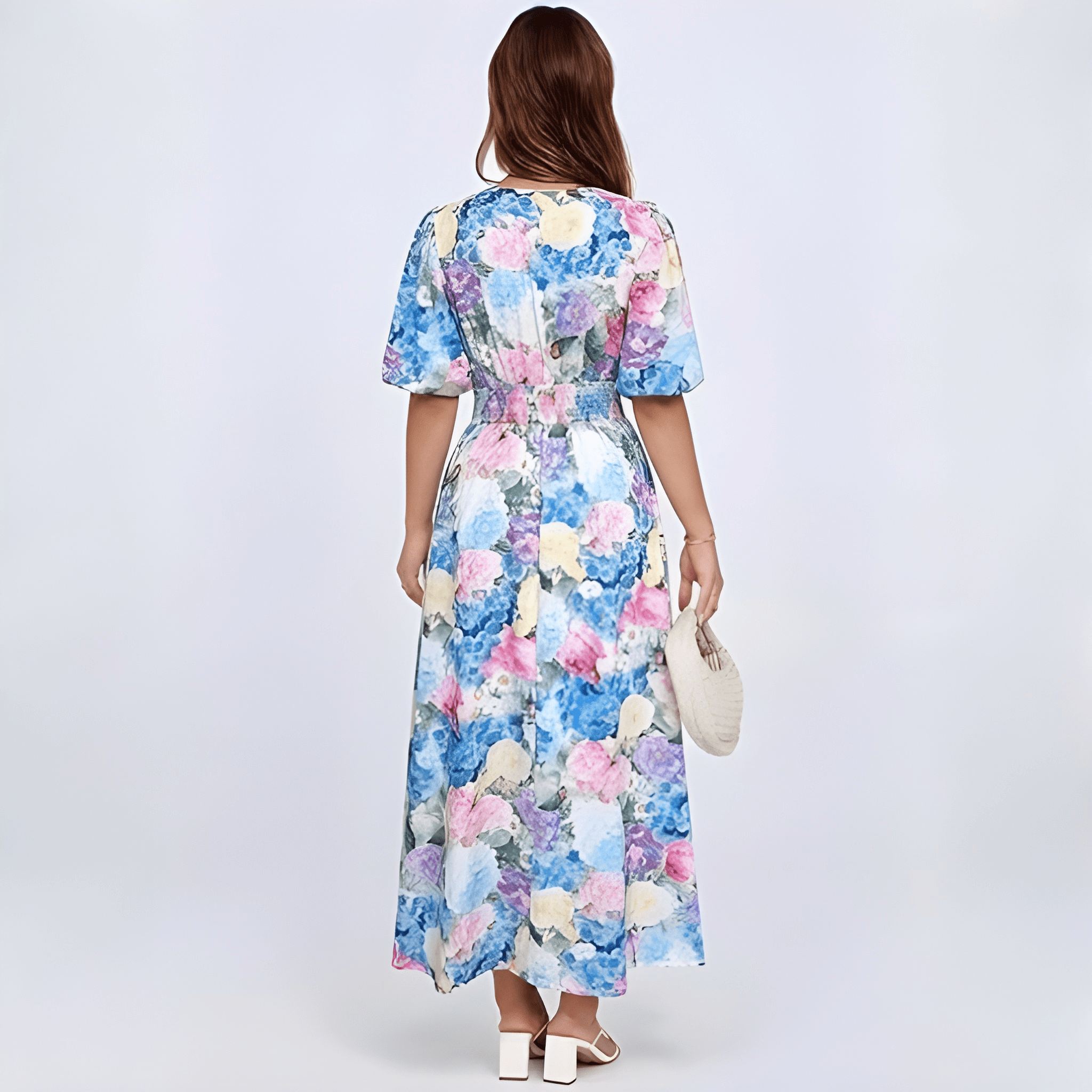 Summer And Spring Floral Maxi Dress 2026 For Women