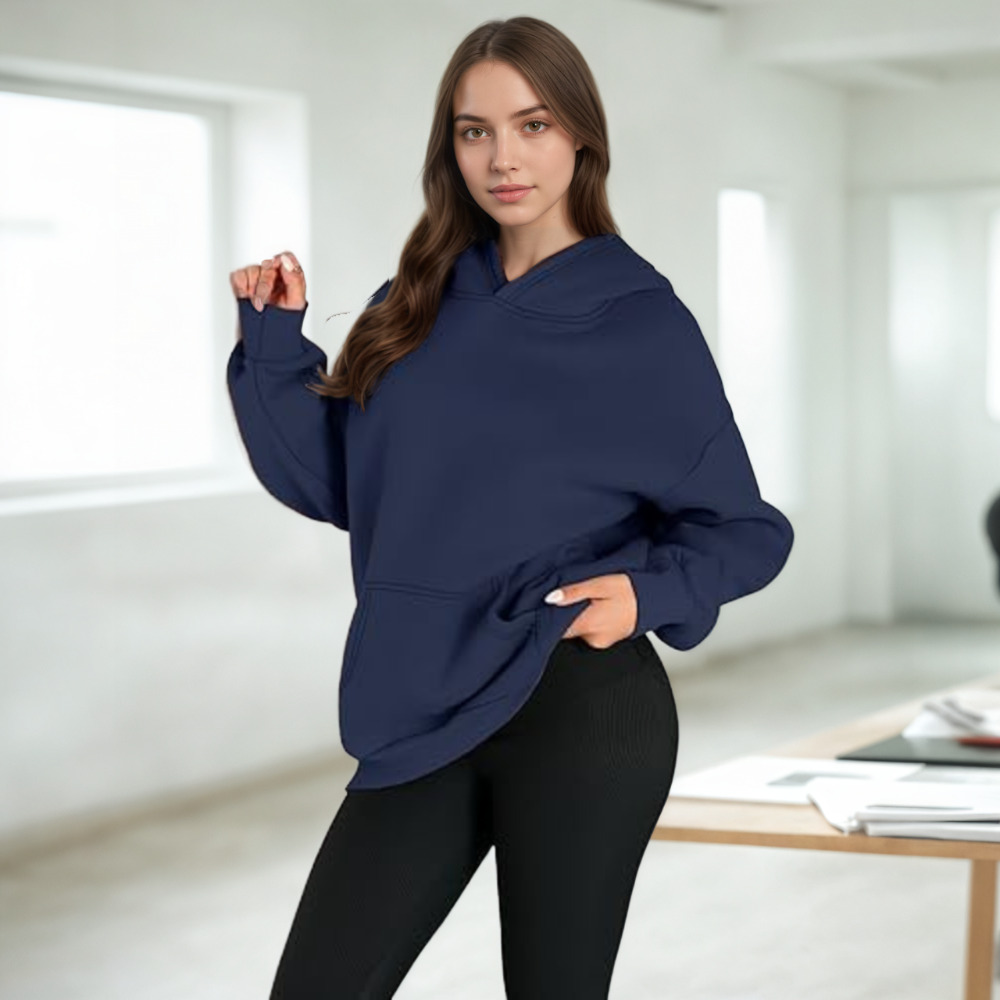 Women Oversized Fleece Hoodie Sweatshirt Pullover for Fall and Winter