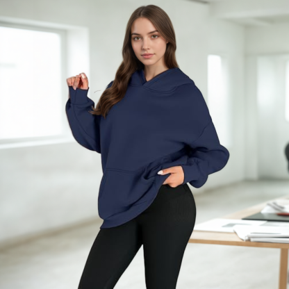 Women Oversized Fleece Hoodie Sweatshirt Pullover for Fall and Winter
