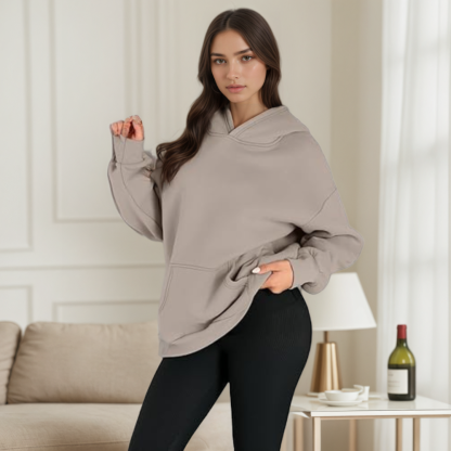 Women Oversized Fleece Hoodie Sweatshirt Pullover for Fall and Winter